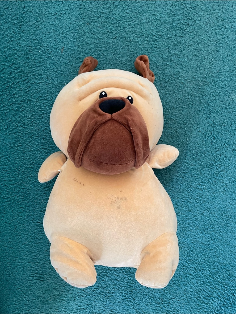 Spark/Animal Adventure Big Fat  Plush Dog Brown Black 2019 Super Soft